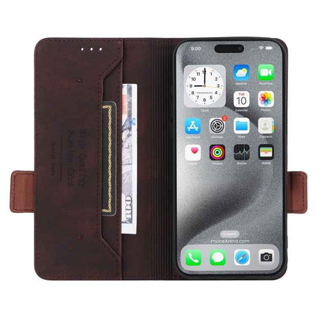 Magnetic Clasp Leather Phone Case