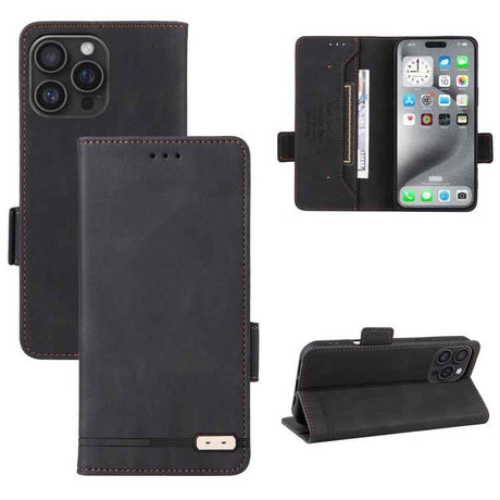 Magnetic Clasp Leather Phone Case