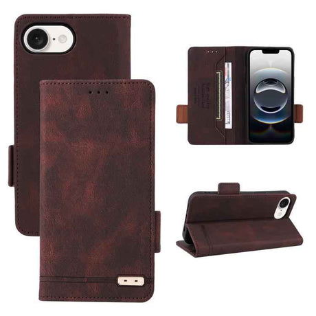Magnetic Clasp Leather Phone Case