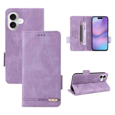 Magnetic Clasp Leather Phone Case