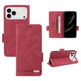 Magnetic Clasp Leather Phone Case