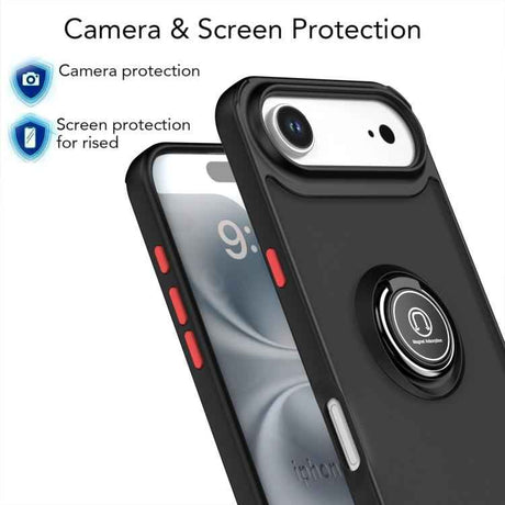 Q Shadow 1 Series TPU + PC Phone Case with Ring