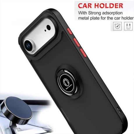 Q Shadow 1 Series TPU + PC Phone Case with Ring