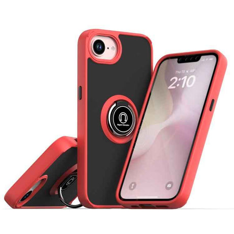 Q Shadow 1 Series TPU + PC Phone Case with Ring
