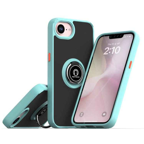 Q Shadow 1 Series TPU + PC Phone Case with Ring