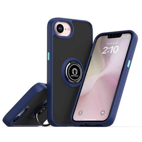 Q Shadow 1 Series TPU + PC Phone Case with Ring
