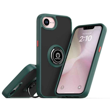 Q Shadow 1 Series TPU + PC Phone Case with Ring
