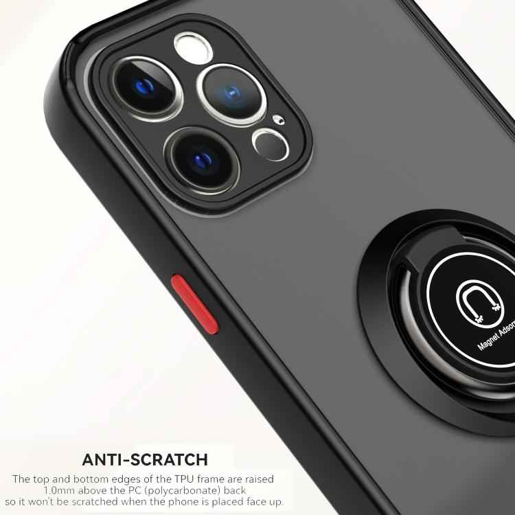 Q Shadow 1 Series TPU + PC Phone Case with Ring