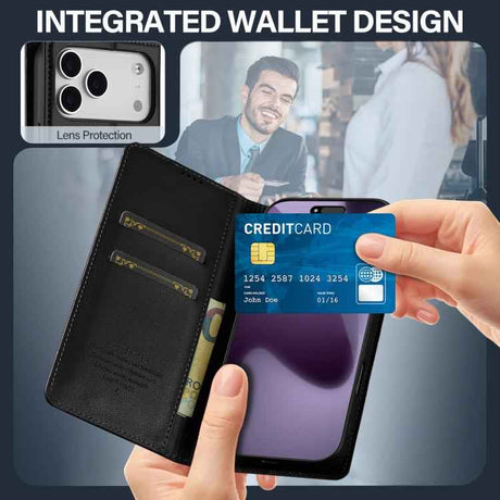 LC.IMEEKE L1 Series Frosted Fine Texture PU Phone Case