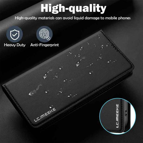 LC.IMEEKE L1 Series Frosted Fine Texture PU Phone Case