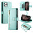 Nine Card-slot Zipper Wallet Bag Leather Phone Case