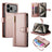 Nine Card-slot Zipper Wallet Bag Leather Phone Case