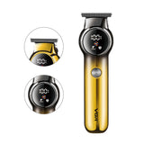 VGR V-989 5W USB Digital Display Gradient Trimming Hair Clipper