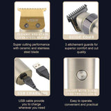 VGR V-991 5W USB Smart Digital Display Electric Hair Clipper