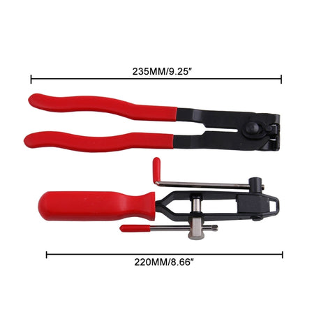 2 in 1 Car CV Joint Boot Clamps Pliers Car Banding Tools Kit Set, CV Joint Boot Clamps Pliers - LYDARZ