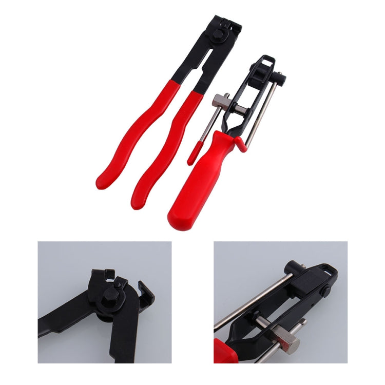 Alicates 2 en 1 para abrazaderas de fuelle de junta homocinética para automóvil - Kit completo de herramientas de flejado