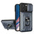 Sliding Camshield TPU+PC Phone Case with Card Slot