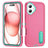 Rugged PC + Silicone Phone Case with Holder