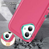 Rugged PC + Silicone Phone Case with Holder