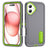 Rugged PC + Silicone Phone Case with Holder