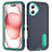 Rugged PC + Silicone Phone Case with Holder
