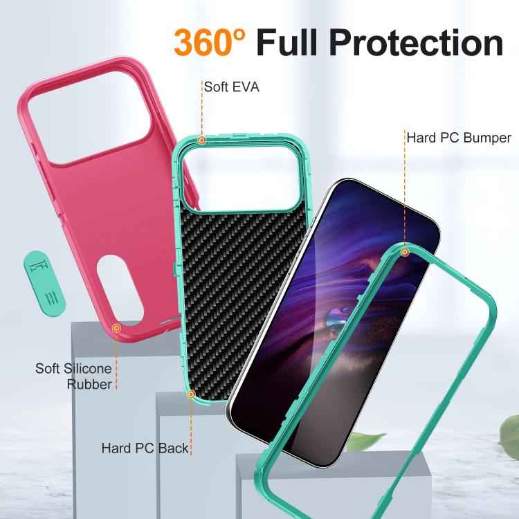 Rugged PC + Silicone Phone Case with Holder