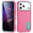 Rugged PC + Silicone Phone Case with Holder