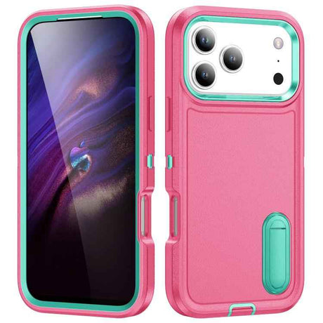 Rugged PC + Silicone Phone Case with Holder