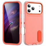 Rugged PC + Silicone Phone Case with Holder
