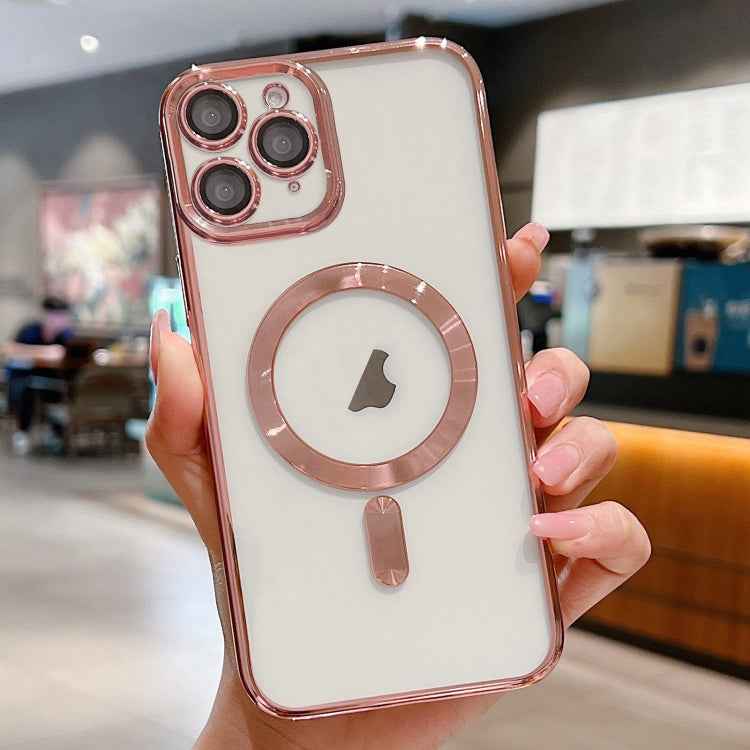 Electroplating MagSafe Phone Case, For iPhone 12 Pro Max, For iPhone 12 Pro, For iPhone 11 Pro Max