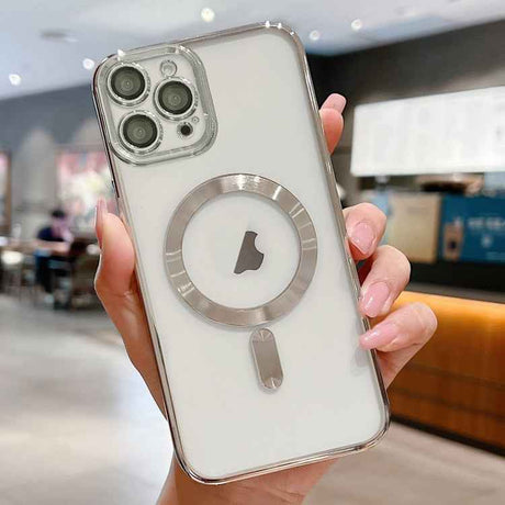 Electroplating MagSafe Phone Case, For iPhone 12 Pro Max, For iPhone 12 Pro, For iPhone 11 Pro Max