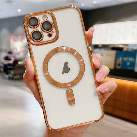 Electroplating MagSafe Phone Case, For iPhone 12 Pro Max, For iPhone 12 Pro, For iPhone 11 Pro Max