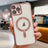 Electroplating MagSafe Phone Case, For iPhone 12 Pro Max, For iPhone 12 Pro, For iPhone 11 Pro Max
