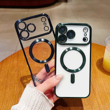 Electroplating MagSafe Phone Case, For iPhone 11, For iPhone 11 Pro
