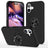PC + TPU Magnetic Phone Case with Invisible Ring Holder
