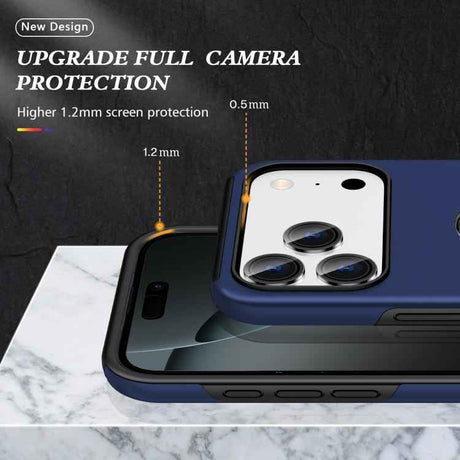 PC + TPU Magnetic Phone Case with Invisible Ring Holder