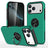 PC + TPU Magnetic Phone Case with Invisible Ring Holder
