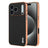 AZNS Electroplated Edge Carbon Fiber Texture Phone Case