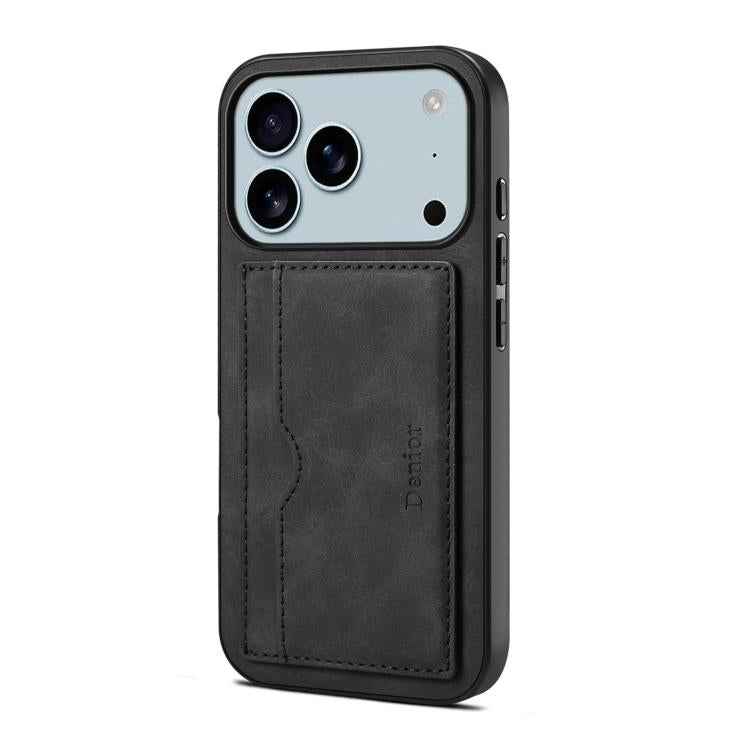 Denior D08 PU Single Card Slot Holder Phone Case