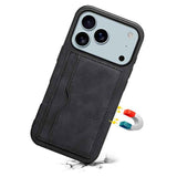 Denior D08 PU Single Card Slot Holder Phone Case