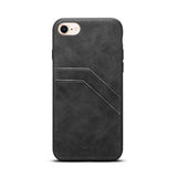 Denior D09 PU Dual Card Slot Back Cover Phone Case