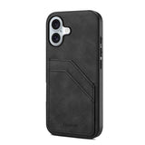 Denior D09 PU Dual Card Slot Back Cover Phone Case