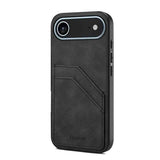 Denior D09 PU Dual Card Slot Back Cover Phone Case