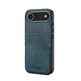 Denior D09 PU Dual Card Slot Back Cover Phone Case