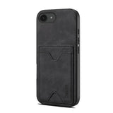 Denior D06 PU Back Cover Card Slot Holder Phone Case