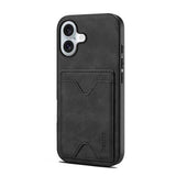 Denior D06 PU Back Cover Card Slot Holder Phone Case
