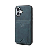 Denior D06 PU Back Cover Card Slot Holder Phone Case