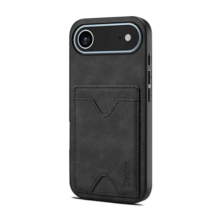 Denior D06 PU Back Cover Card Slot Holder Phone Case