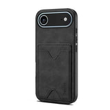 Denior D06 PU Back Cover Card Slot Holder Phone Case
