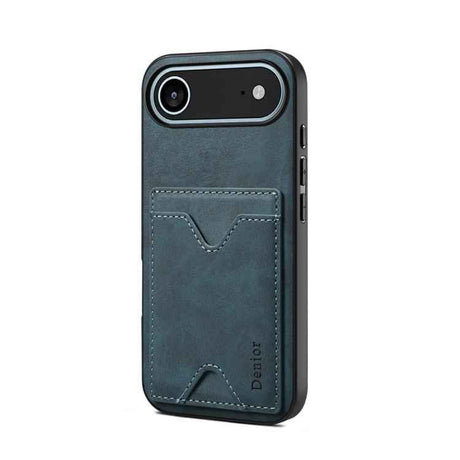 Denior D06 PU Back Cover Card Slot Holder Phone Case